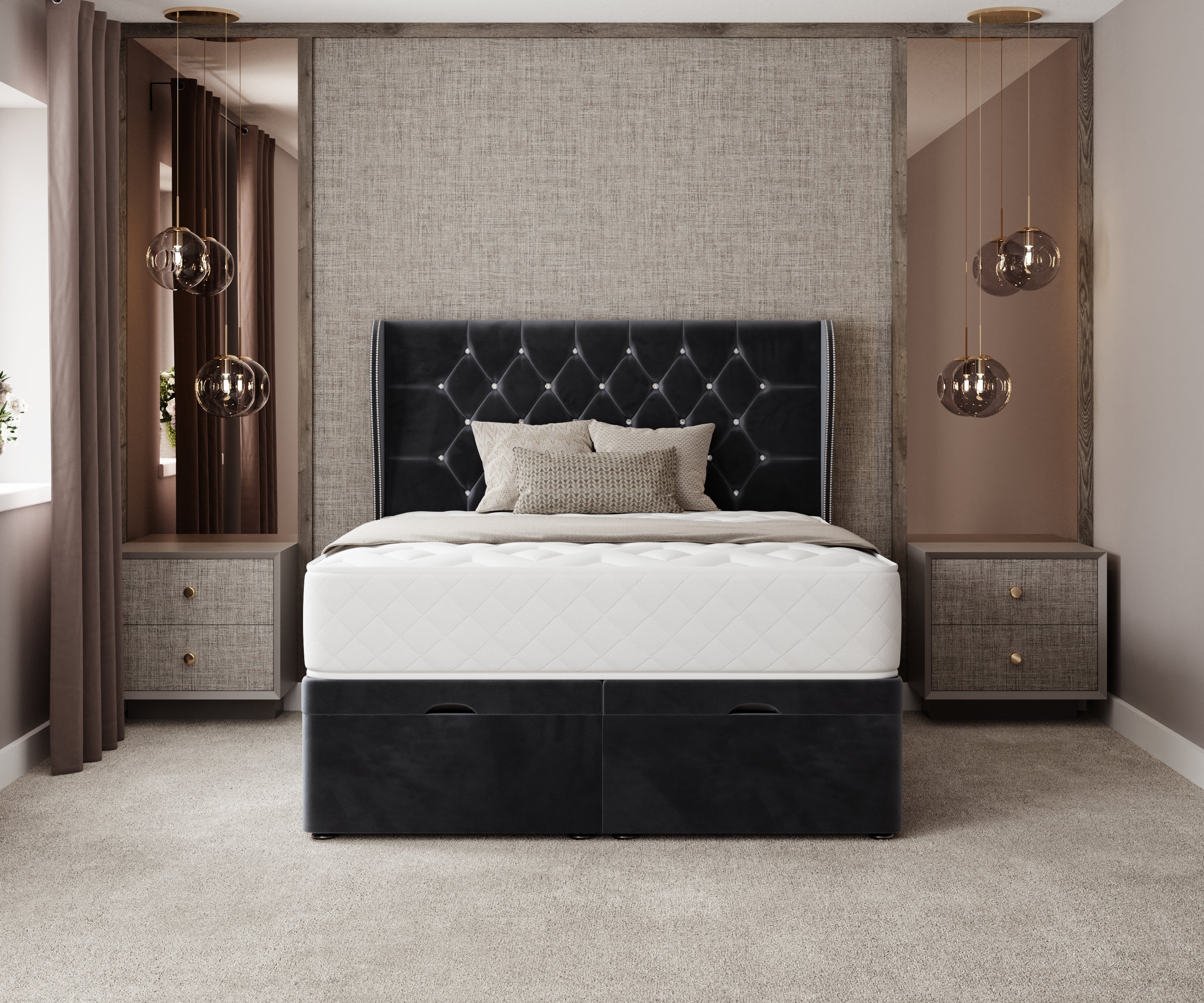 Velmora Ottoman Divan Bed