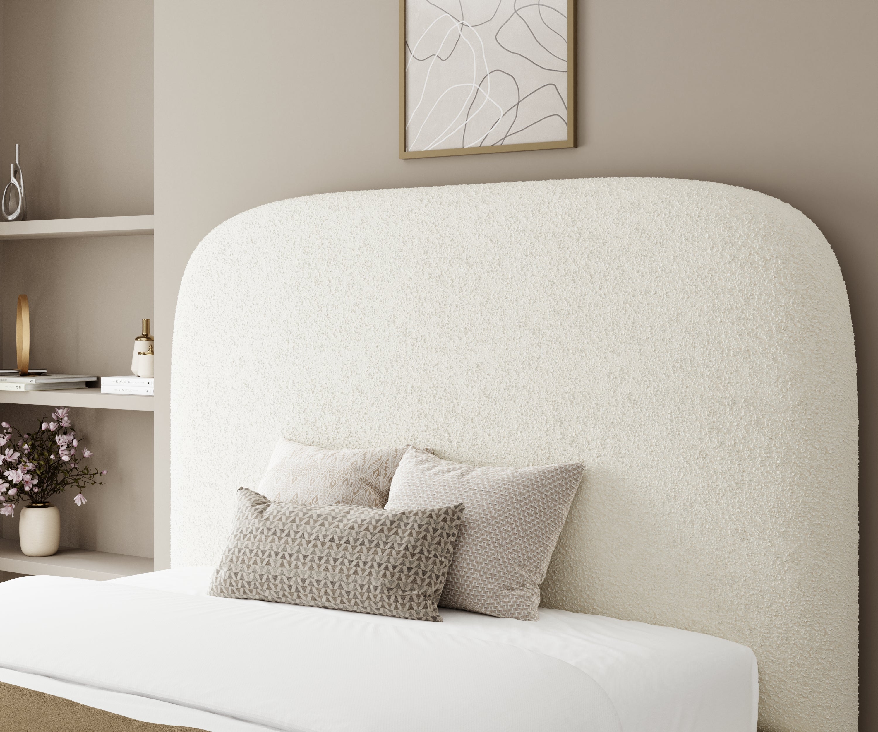 Zurich Bouclé Bed