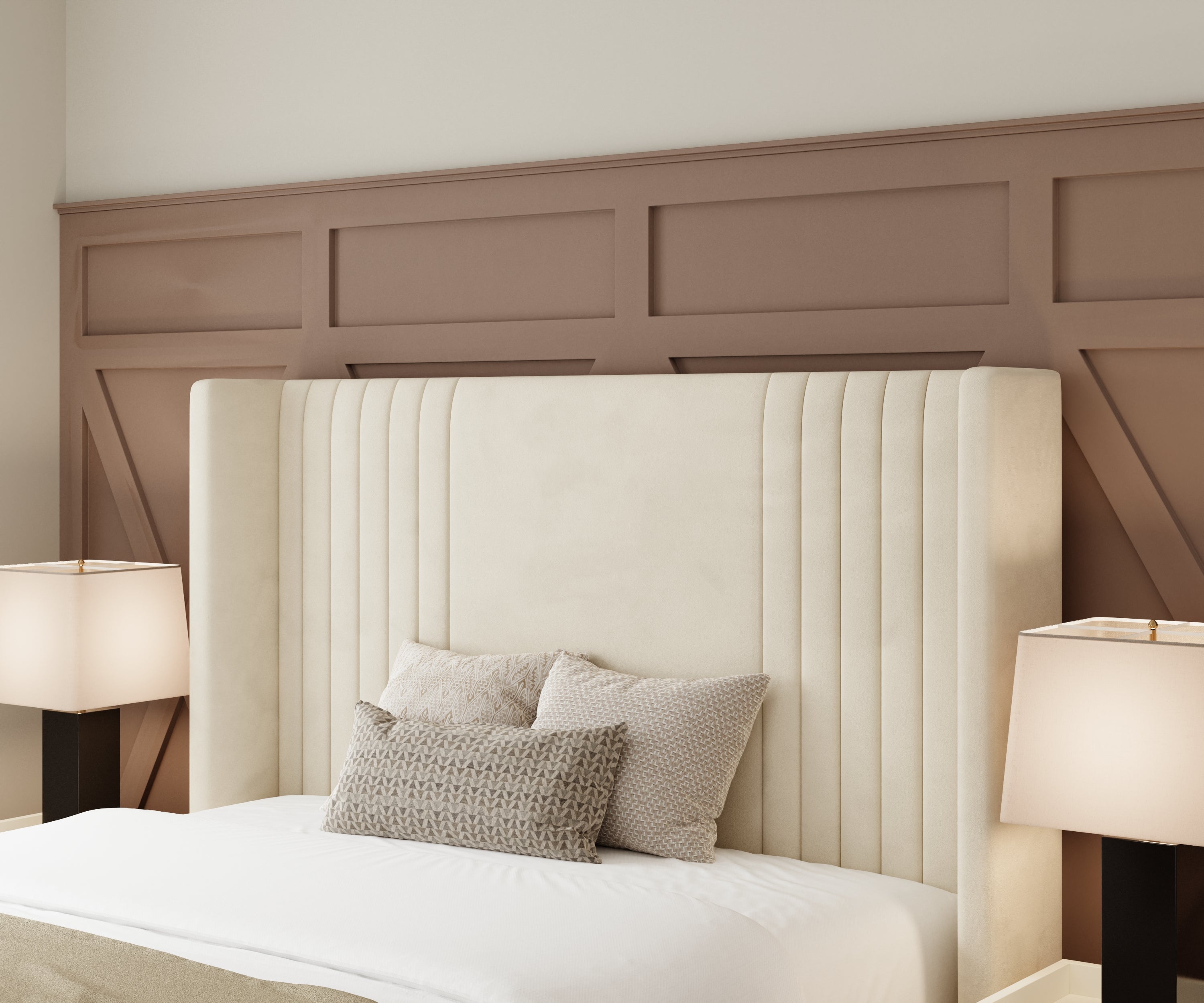 California Upholstered Bed