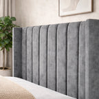 Panama Wingback Ottoman Divan Bed