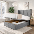 Panama Wingback Ottoman Divan Bed